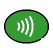 symbol płatności zbliżeniowe
